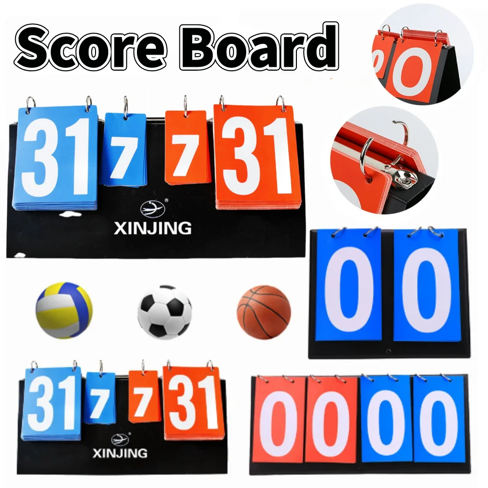 Badminton Score Counter - 2/4桁スコアボードスポーツ競技スコアボード卓球バスケットボールバドミントンサッカーバレーボール審判スコアボード