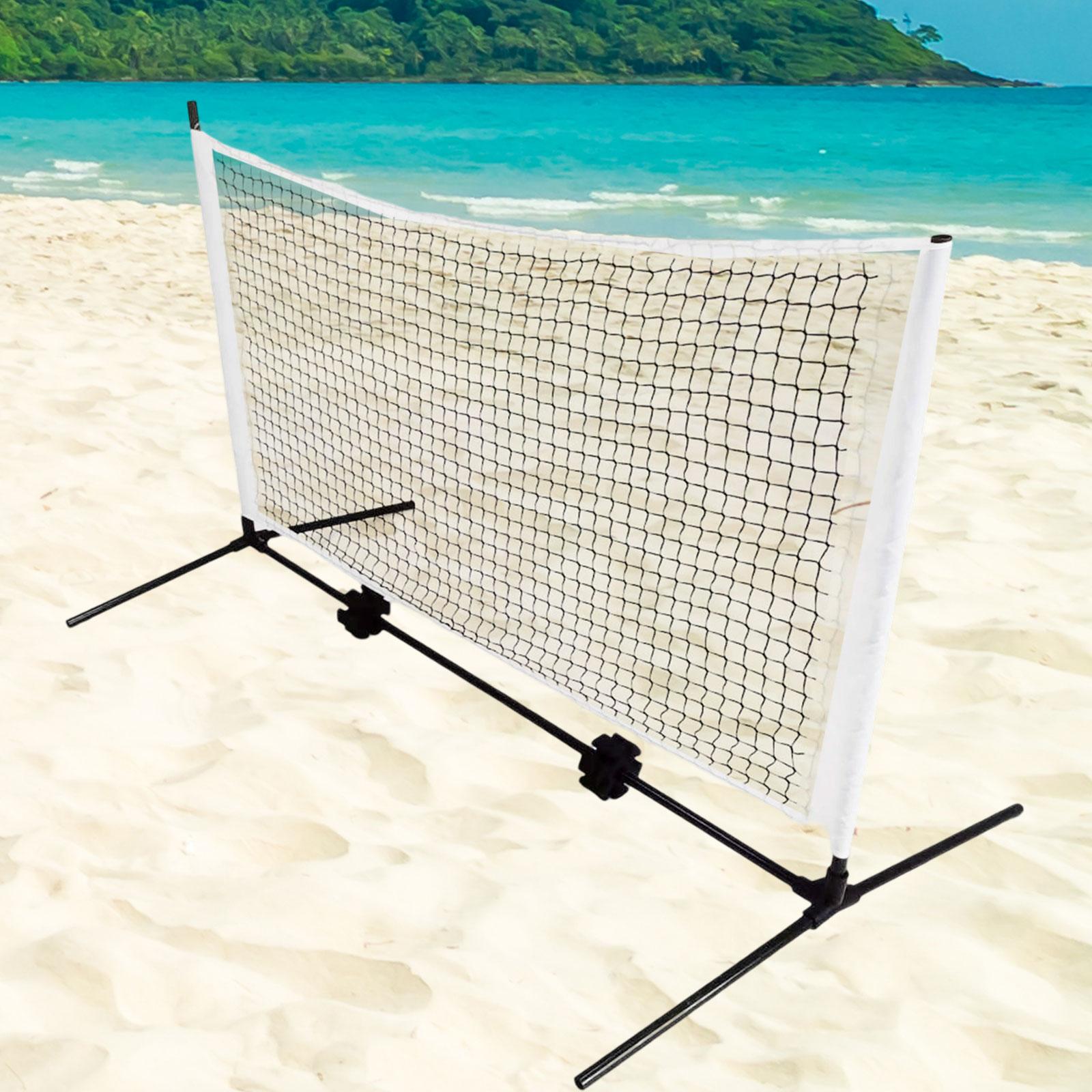 5フィート ミニピックボールテニスネット スタンド付き ポー - Training Net Mini のレビューと価格