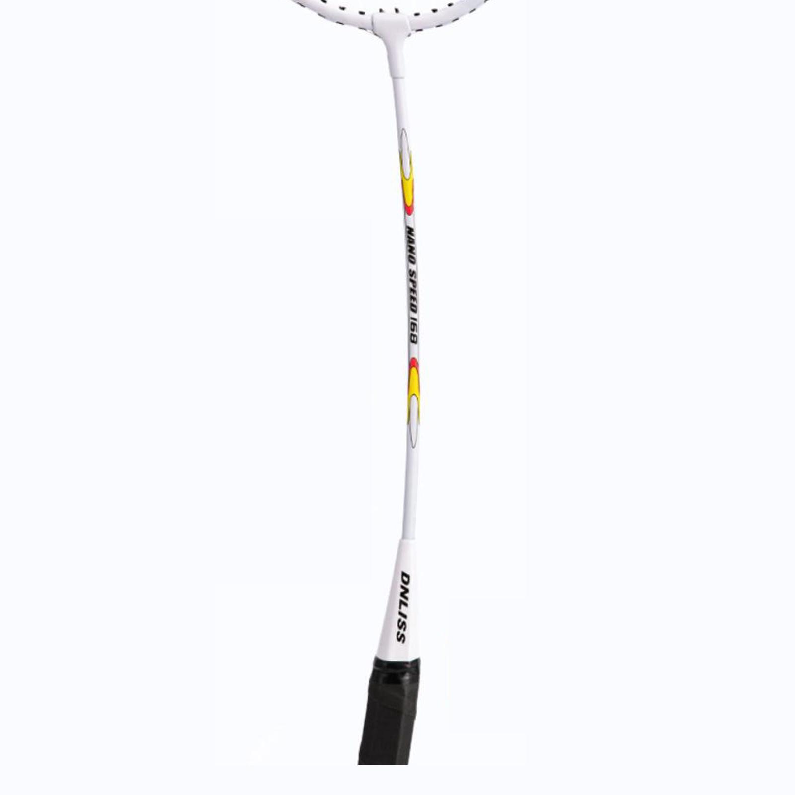 ポータブルバドミントンコレクターラケットセット鉄合金耐久性が - Badminton Junior のレビューと価格