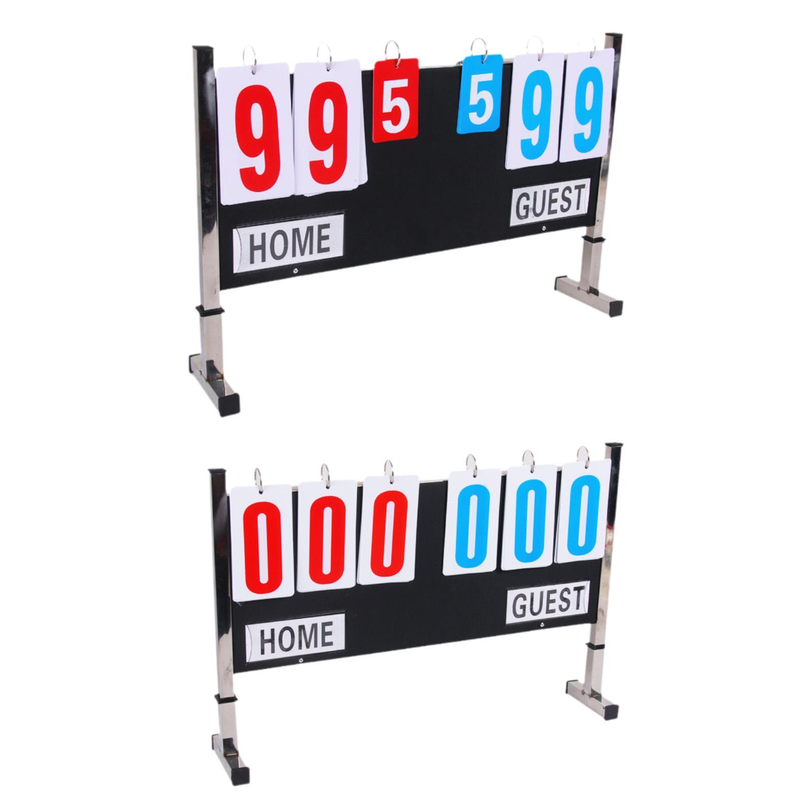 マルチスポーツスコアボード卓上スコアフリッパースコアボードゲ - Badminton Score Counter のレビューと価格