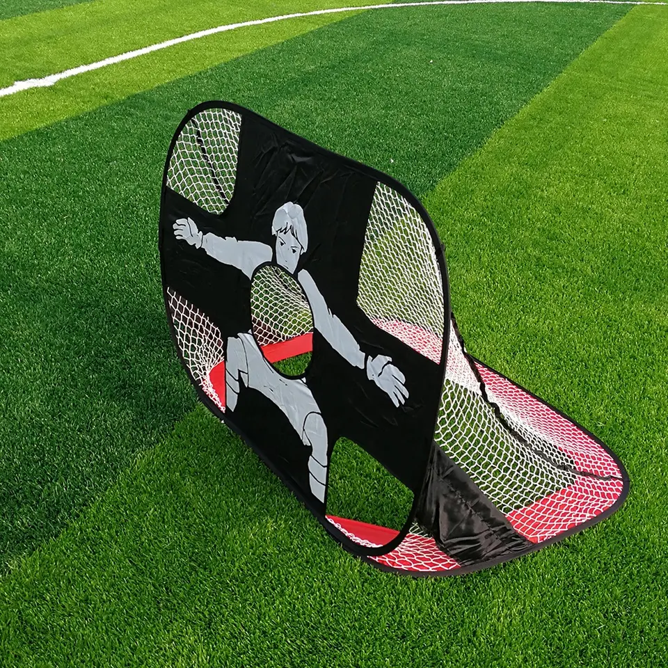 折りたたみ式子供用サッカー練習用ポータブルミニサッカーゴール - Training Net Mini のレビューと価格