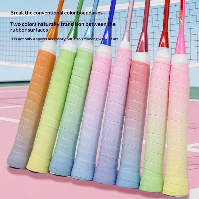 10 個のテニスラケットオーバーグリップ PU スウェットバ - Badminton Court のレビューと価格