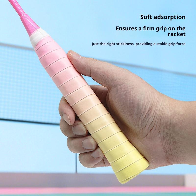 10 個のテニスラケットオーバーグリップ PU スウェットバ - Badminton Court のレビューと価格