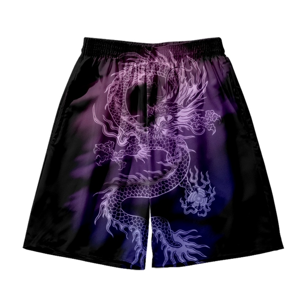 原宿ドラゴンプリント卓球ショーツ男性女性用速乾性大型サイズ  - Badminton Junior のレビューと価格
