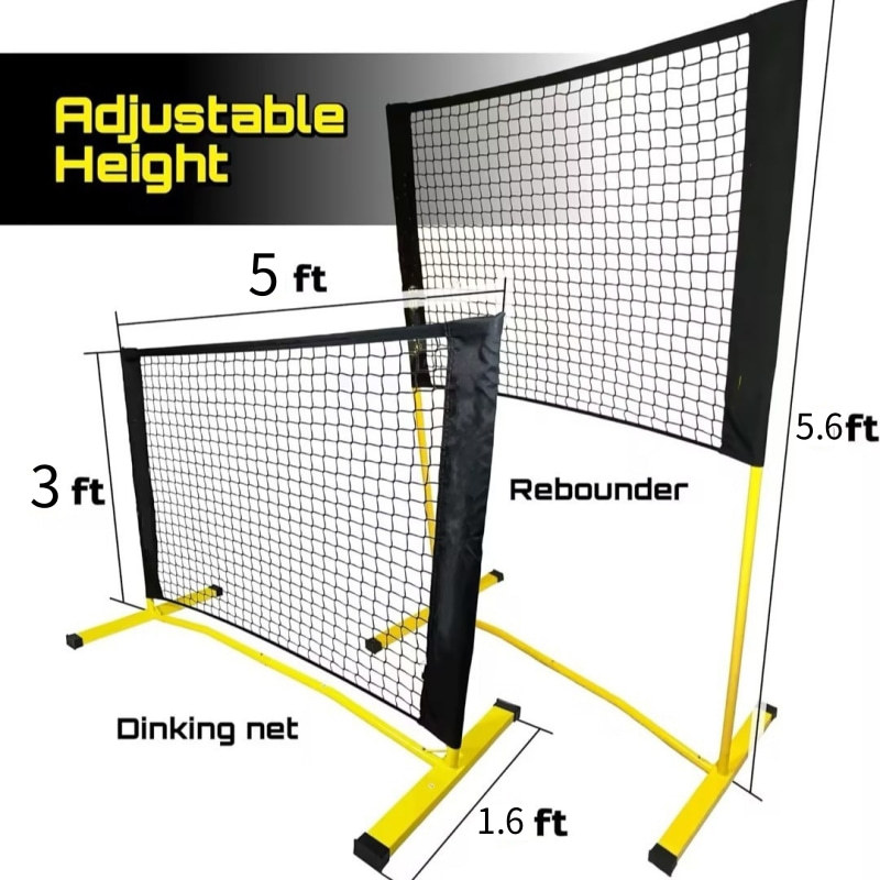 ミニピクルボールリバウンドトレーニングネットシングル屋外ピク - Training Net Mini のレビューと価格