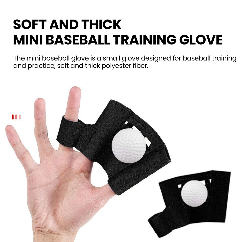 ポリエステル繊維製フィンガーウェブトレーニンググローブ 軽量 - Training Net Mini のレビューと価格