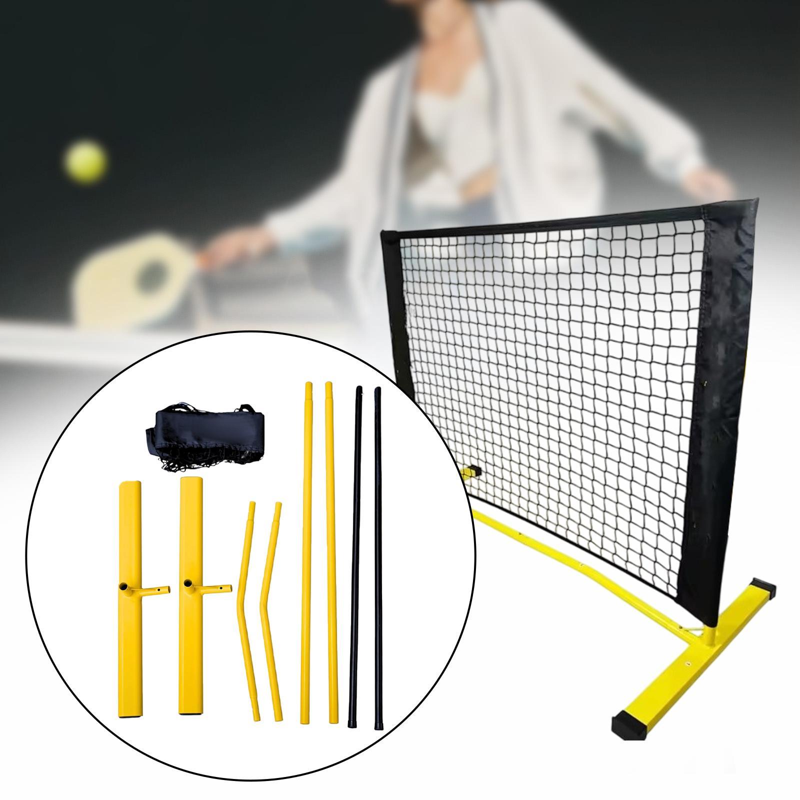 高さ調節可能なミニピクルボールネット、ポータブルメタルスタン - Training Net Mini のレビューと価格