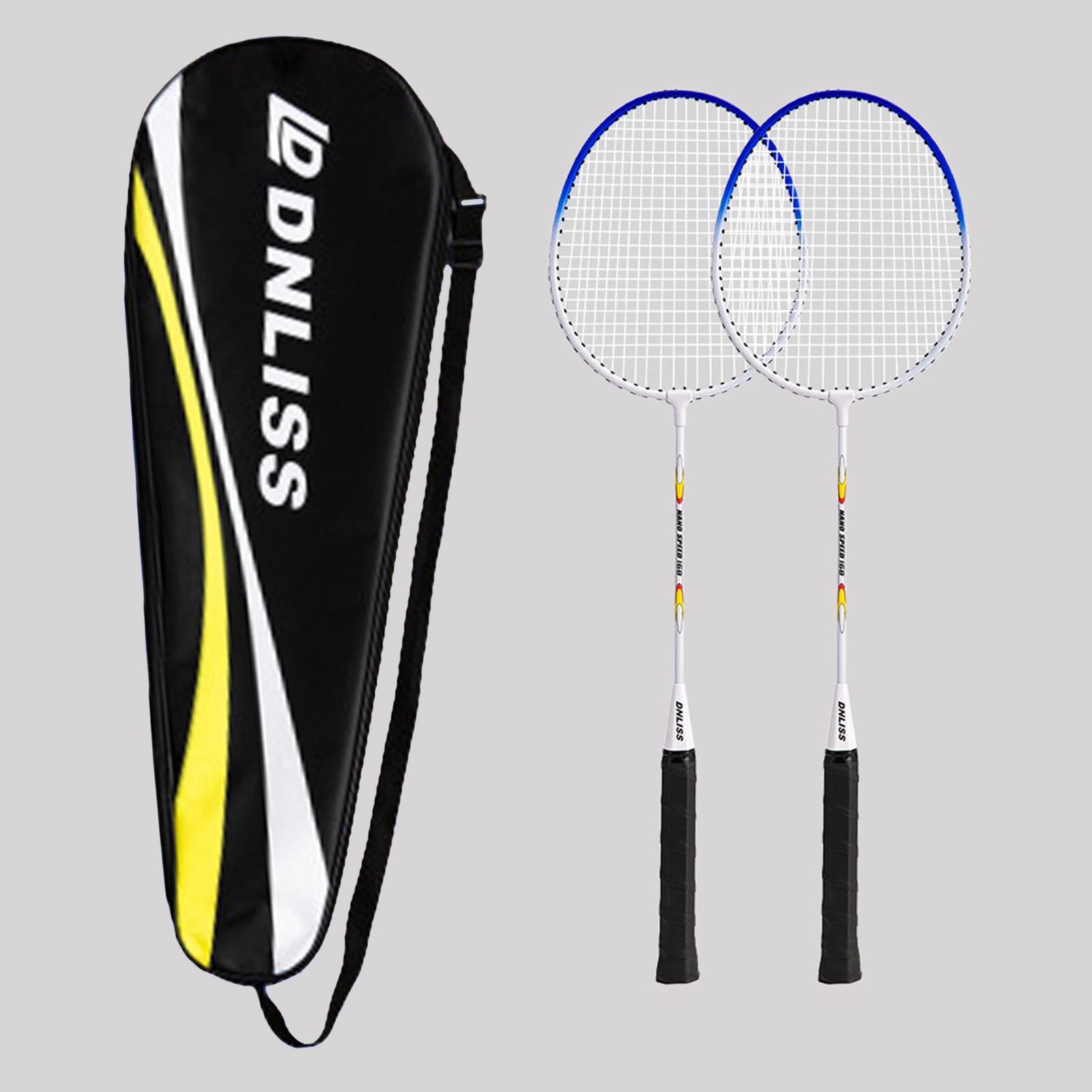 鉄合金バドミントンラケット ユース 大人用 ダブル耐久ラケッ - Badminton Junior のレビューと価格