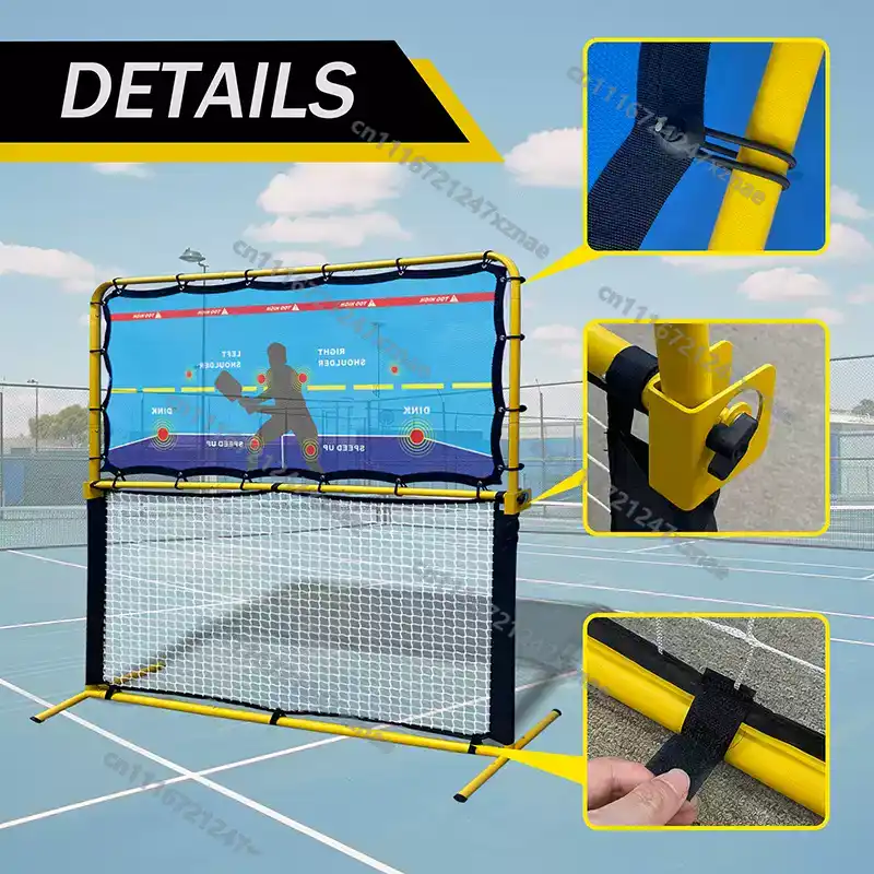 ディンク練習用ソロトレーニングバックヤード、2-in-1ピッ - Training Net Mini のレビューと価格