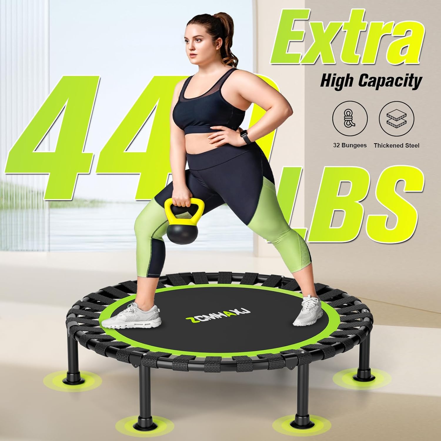 折りたたみ式ミニトランポリン 40インチ ポリプロピレンPP - Training Net Mini のレビューと価格